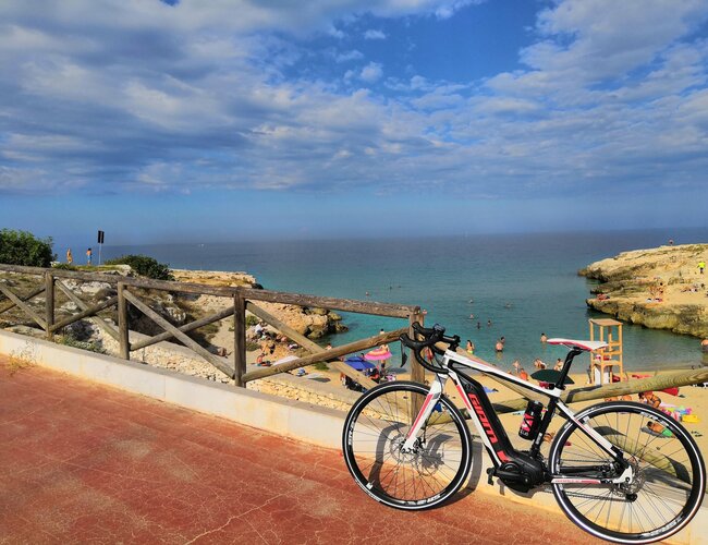 Tra i mari della Puglia in bicicletta