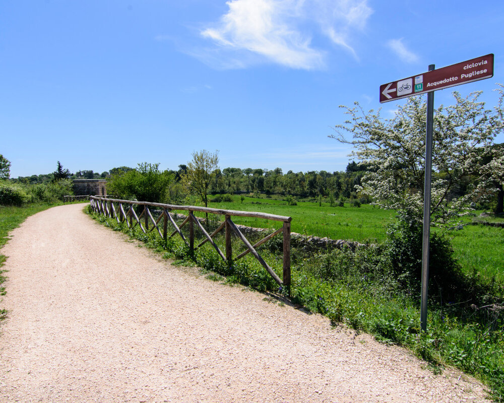 Ciclovia dell'acquedotto pugliese in ebike